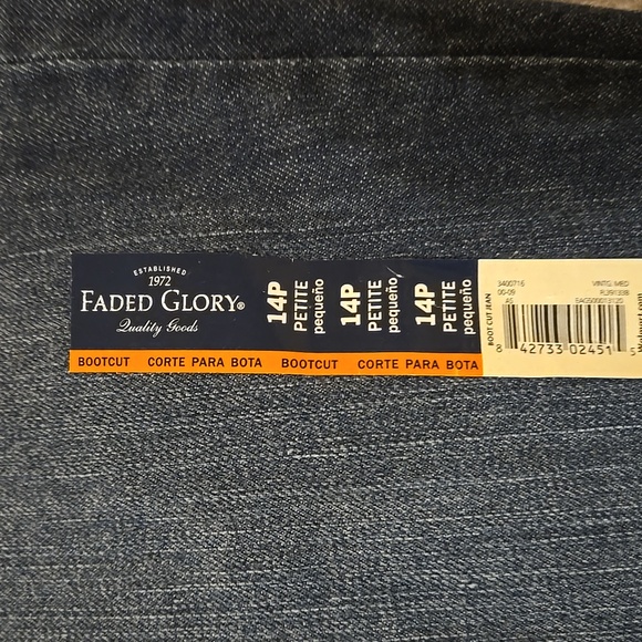 Faded Glory Boot Cut Jeans - Picture 4 of 7